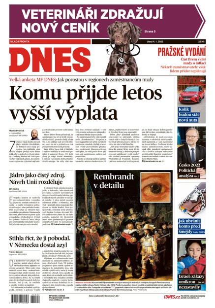 MF DNES - 4.1.2022
