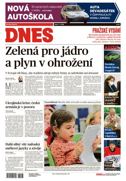 MF DNES - 1.2.2022