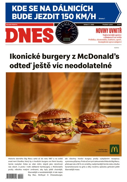 MF DNES - 2.2.2022