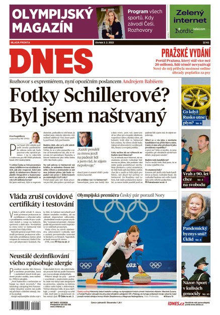 MF DNES - 3.2.2022