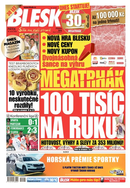 Blesk - 18.2.2022