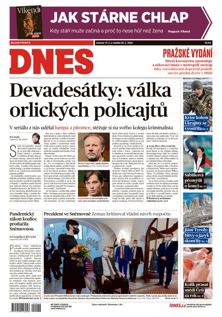 MF DNES - 19.2.2022