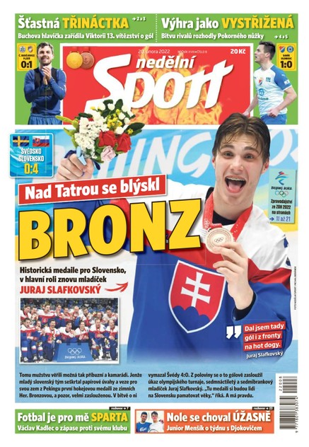 Nedělní Sport - 20.2.2022