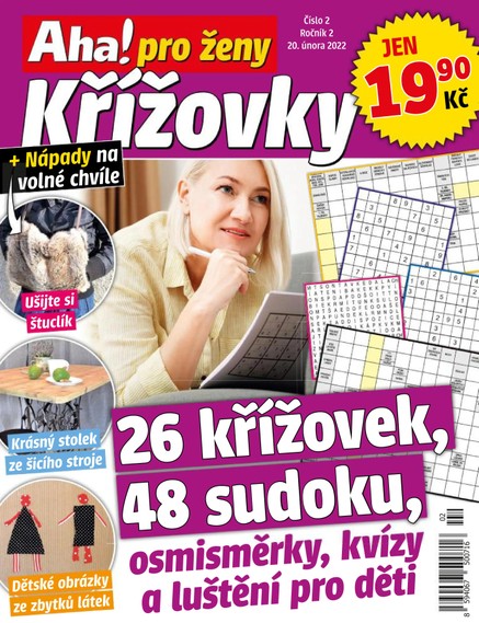 AHA! pro ženy Křížovky - 02/2022