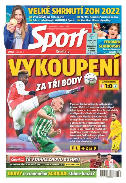 Sport - 21.2.2022