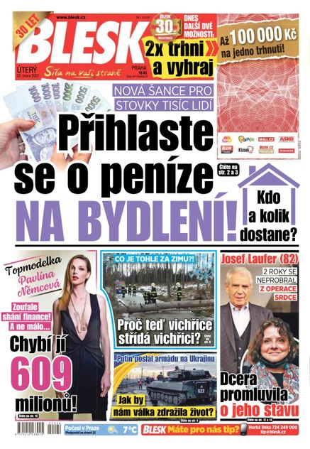 Blesk - 22.2.2022