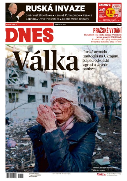 MF DNES - 25.2.2022