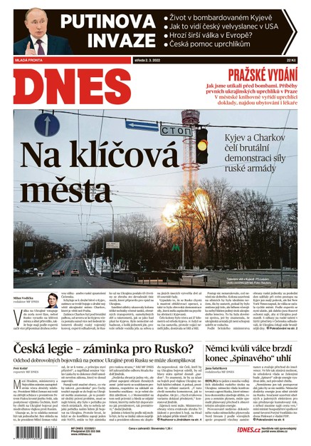 MF DNES - 2.3.2022