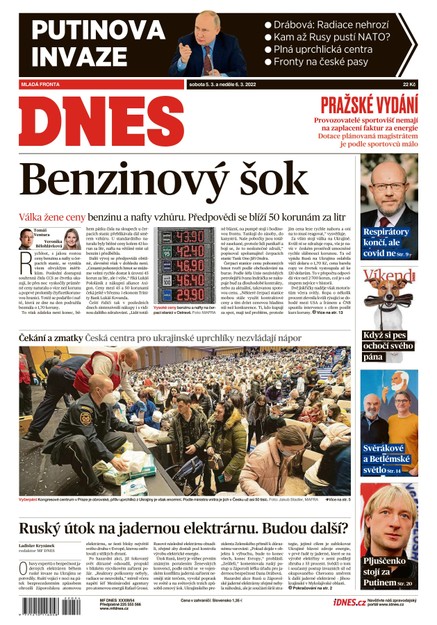 MF DNES - 5.3.2022