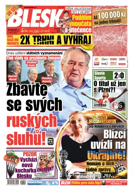Blesk - 7.3.2022