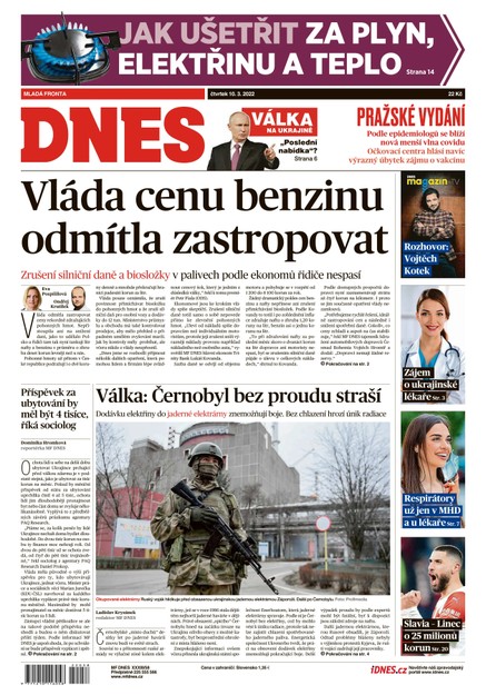 MF DNES - 10.3.2022