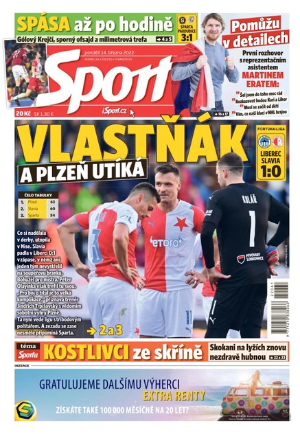 Sport - 14.3.2022