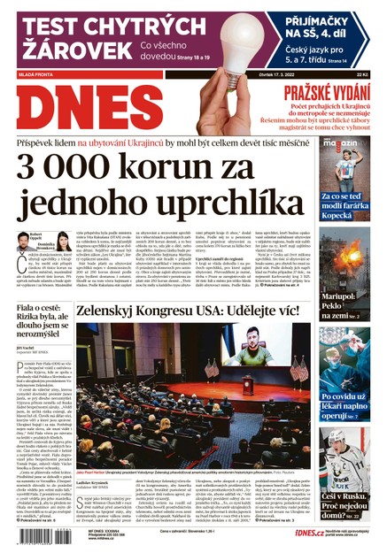 MF DNES - 17.3.2022