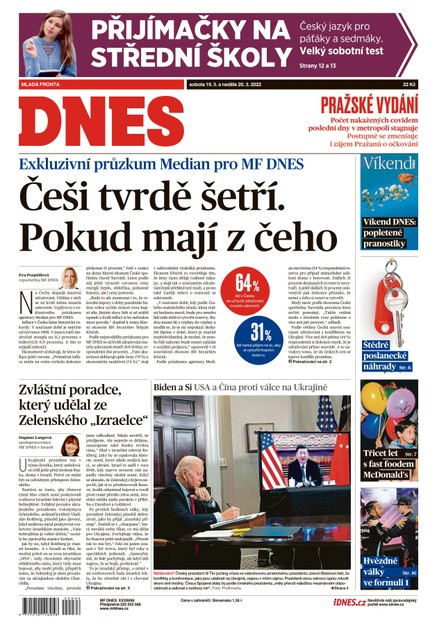 MF DNES - 19.3.2022