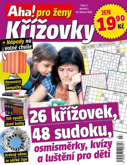 AHA! pro ženy Křížovky - 03/2022