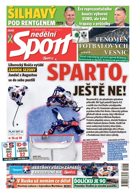 Nedělní Sport - 27.3.2022