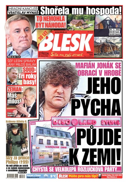 Blesk - 30.3.2022