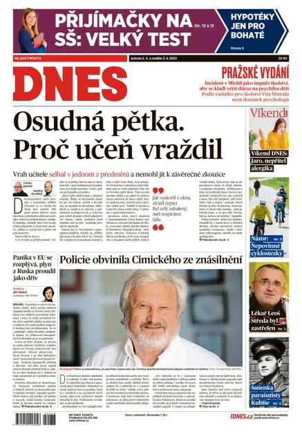 MF DNES - 2.4.2022