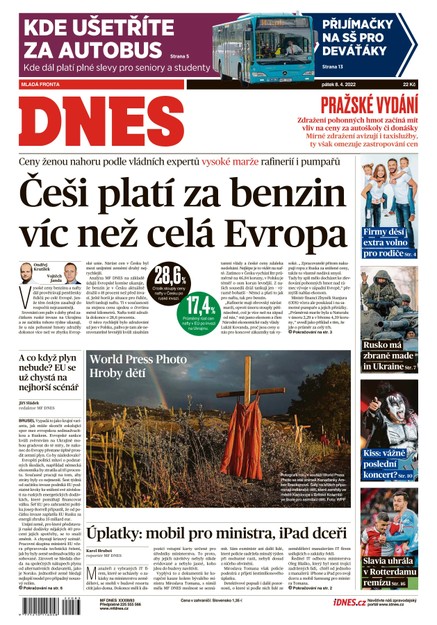 MF DNES - 8.4.2022