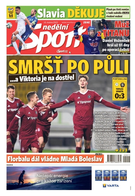 Nedělní Sport - 10.4.2022