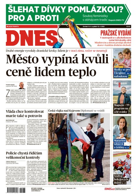 MF DNES - 14.4.2022