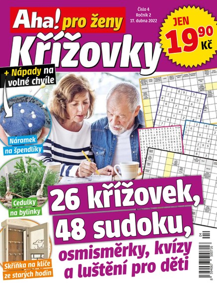 AHA! pro ženy Křížovky - 04/2022