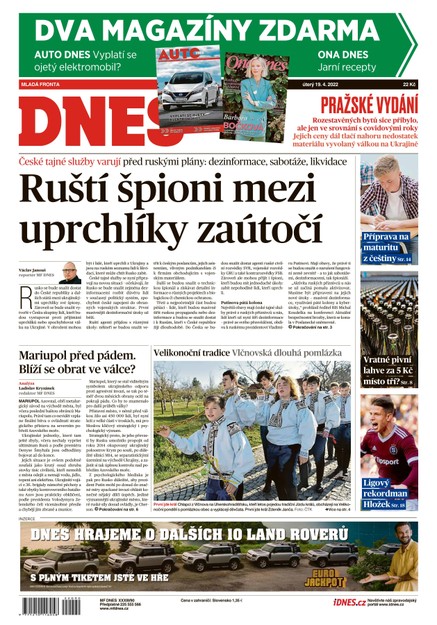 MF DNES - 19.4.2022