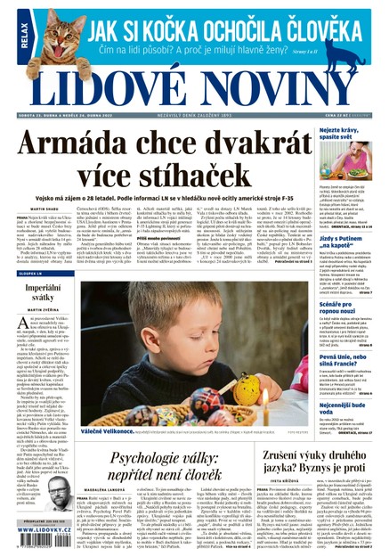 LN Čechy - 23.4.2022