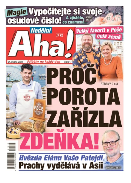Nedělní AHA! - 24.4.2022