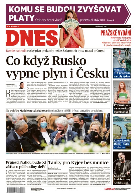 MF DNES - 28.4.2022