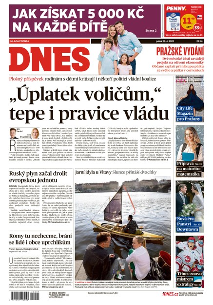 MF DNES - 29.4.2022