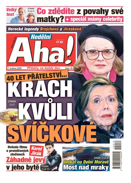 Nedělní AHA! - 8.5.2022