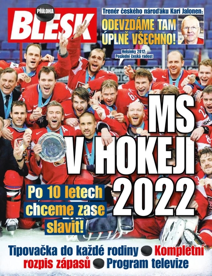 Příloha Blesk MS v hokeji 2022 - 9.5.2022