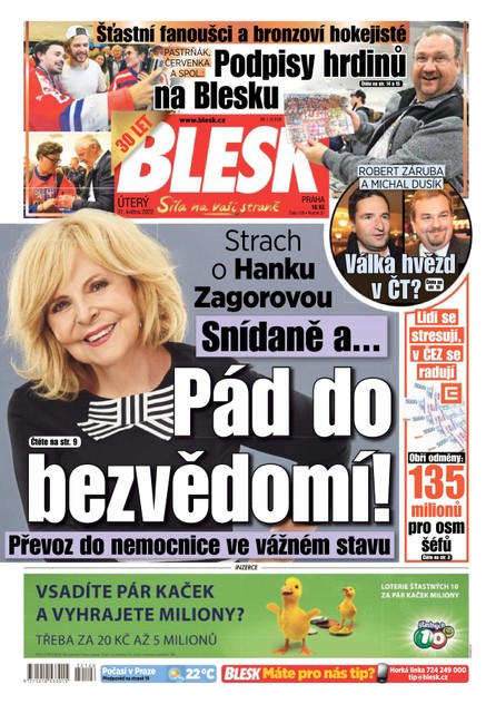 BLESK - 31.5.2022