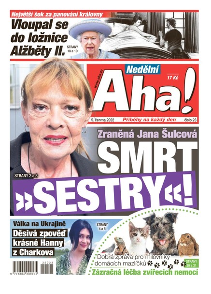 Nedělní Aha! - 5.6.2022