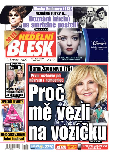NEDĚLNÍ BLESK - 12.6.2022
