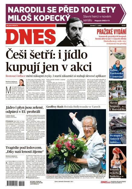 MF DNES - 7.7.2022