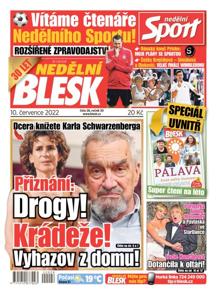 NEDĚLNÍ BLESK - 10.7.2022