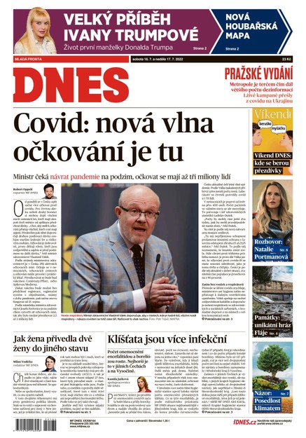 MF DNES - 16.7.2022