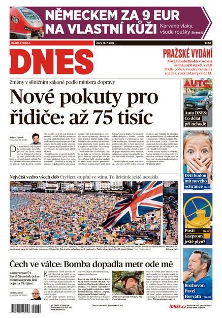 MF DNES - 19.7.2022