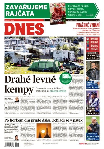 MF DNES - 20.7.2022