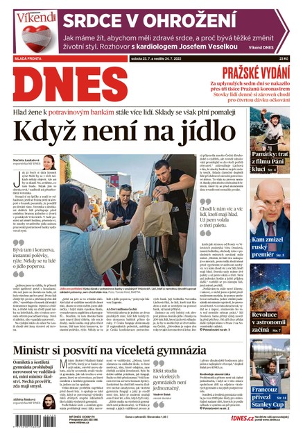 MF DNES - 23.7.2022