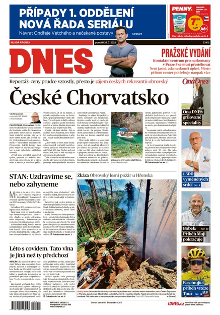 MF DNES - 25.7.2022