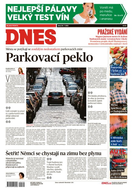 MF DNES - 26.7.2022