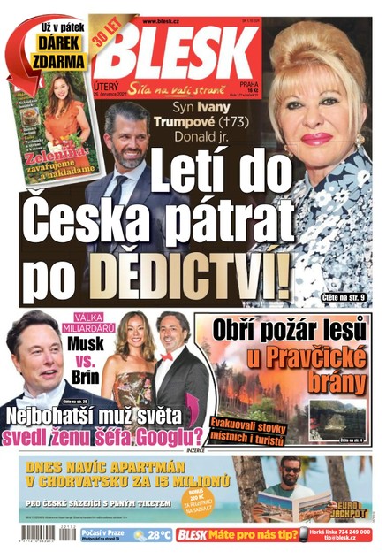 BLESK - 26.7.2022