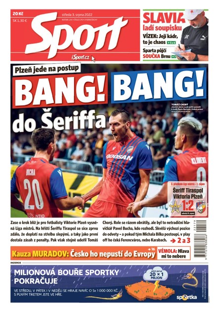 Sport - 3.8.2022