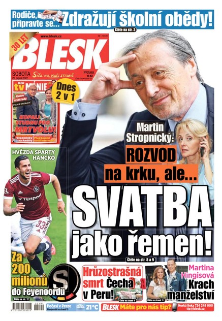 BLESK - 20.8.2022