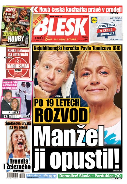 BLESK - 22.8.2022