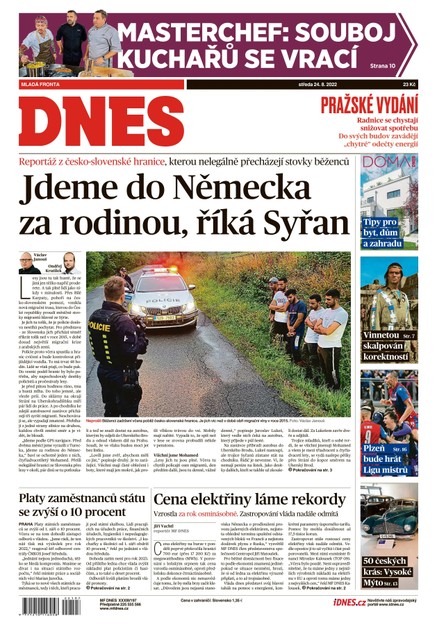 MF DNES - 24.8.2022