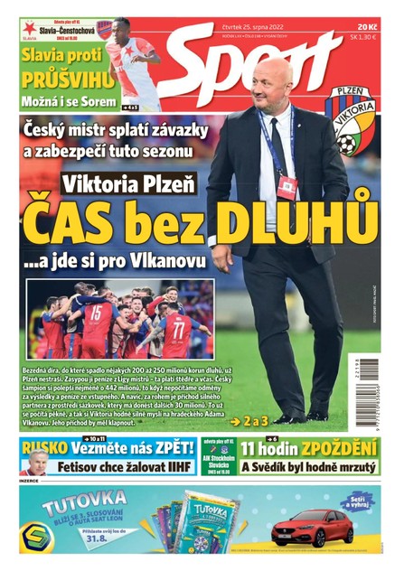 Sport - 25.8.2022